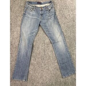 Levi's Tilted 504 Jeans 7 Medium Low Rise Slim Bootcut Y2K